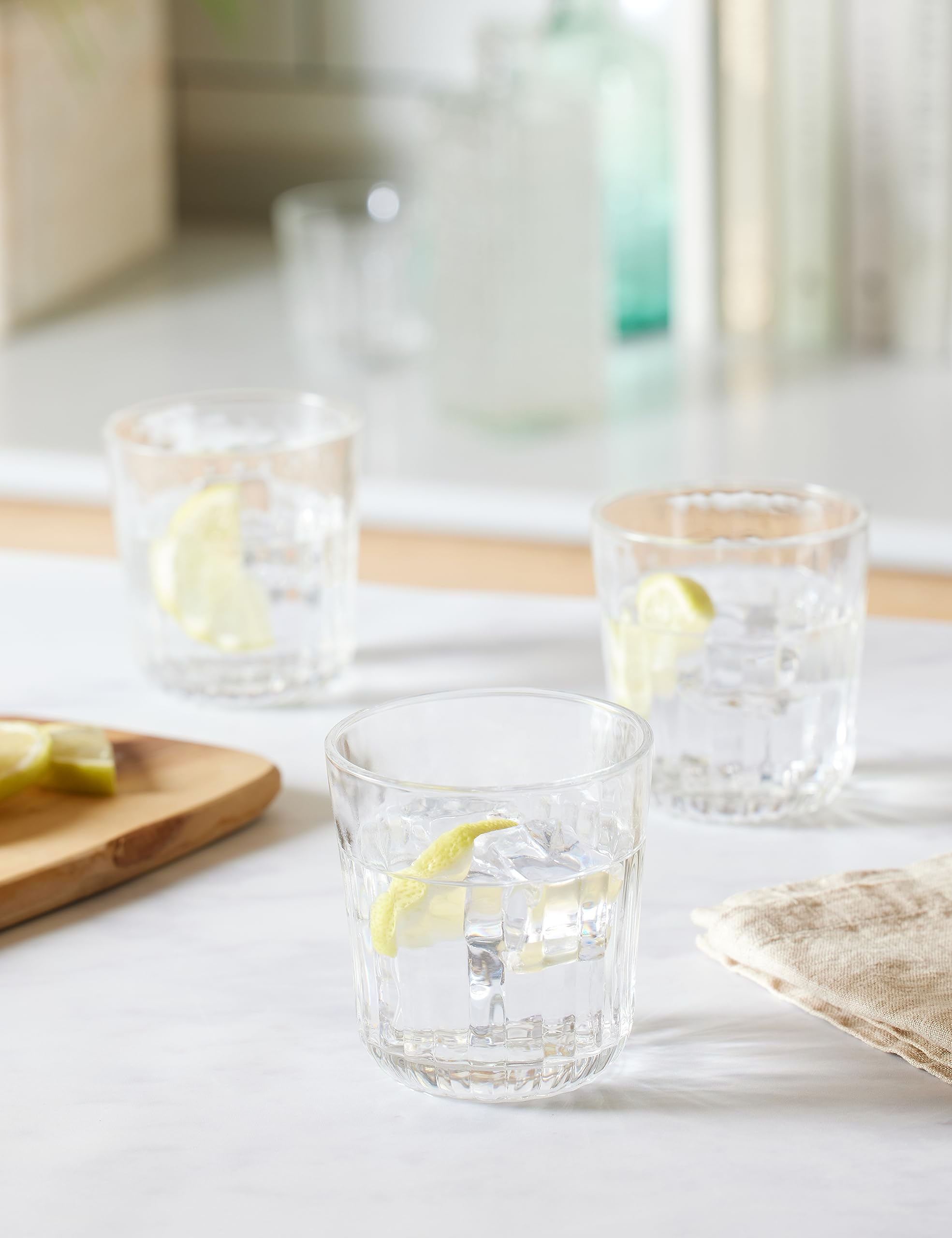 Amazon.com | Guzzini Set of 6 Glasses Everyday Gocce: Glassware